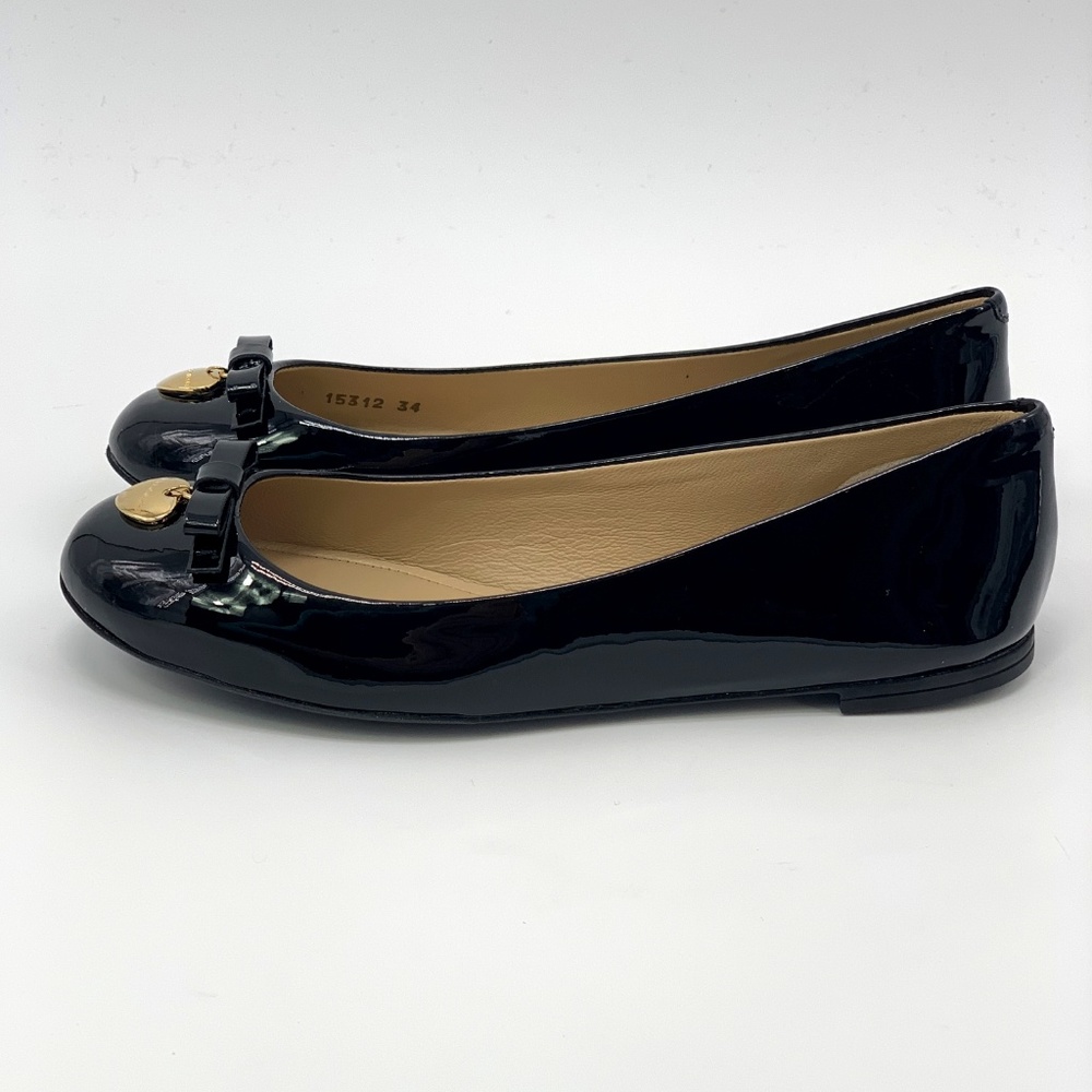 ⚡️SOLD! NIB DOLCE & GABBANA Leather Heart Flats - Picture 3 of 7